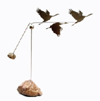 KUNST | Kunst formt Garten - Windspielausstellung | Gartengalerie Goltings